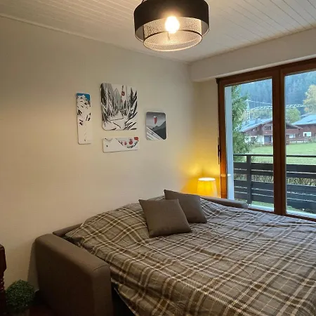 Apartment Bois Du Bouchet, Vue Montagne, Calme, Parking Gratuit, Proche Centre Chamonix